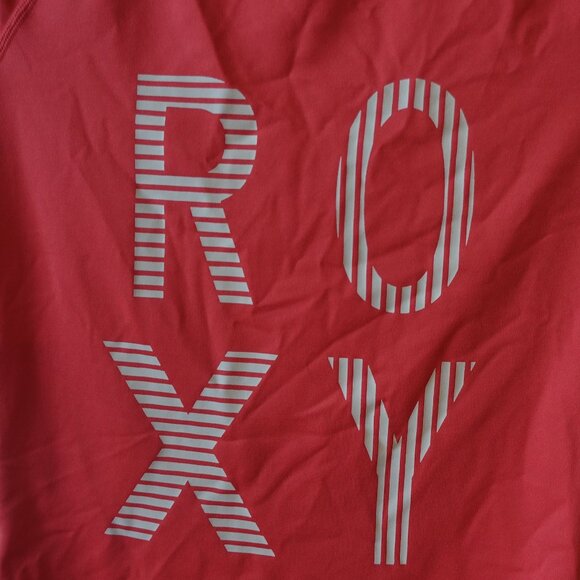 Roxy rashguard t-shirt tee swim swimwear peach short-sleeve S SM Small - Picture 9 of 10